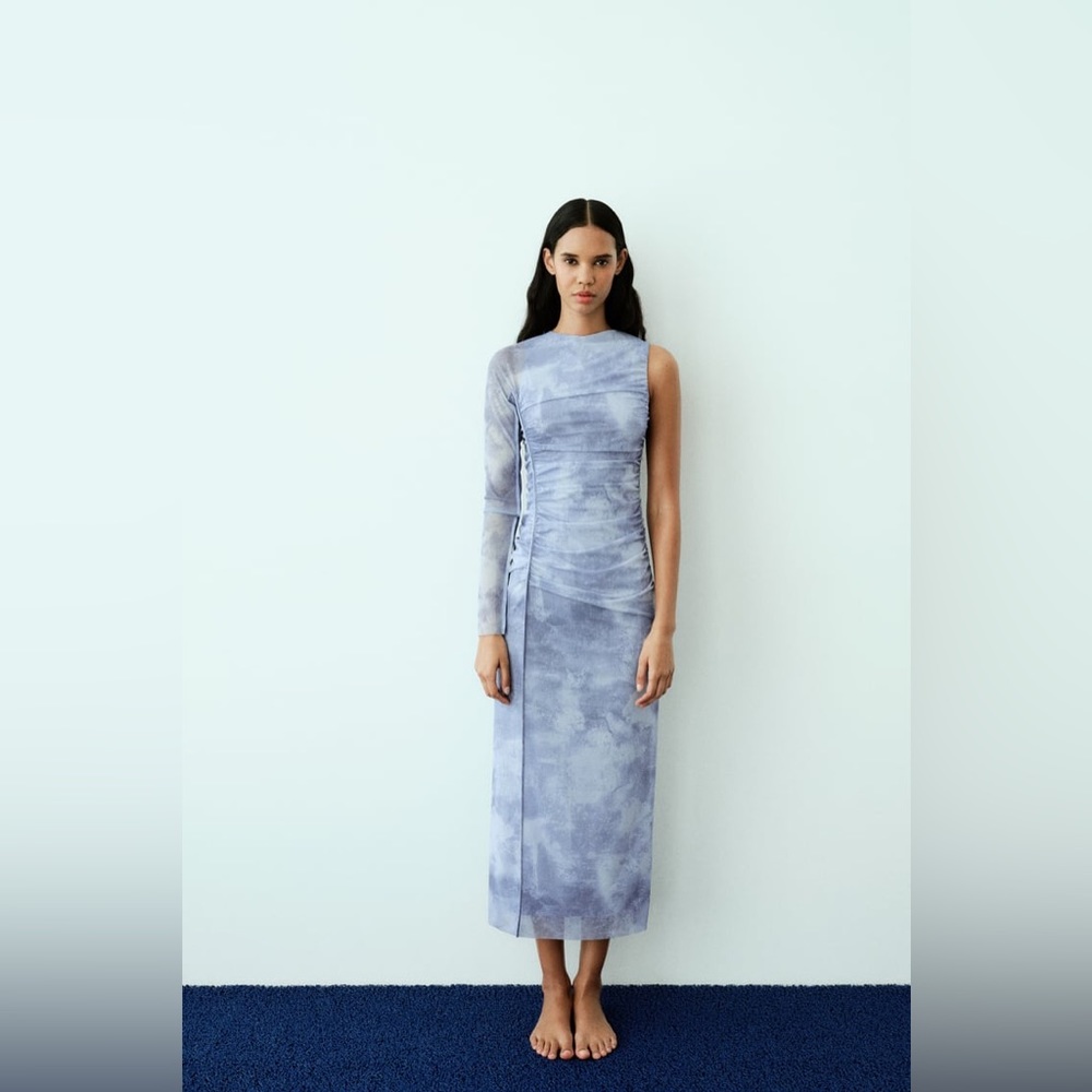 Zara Asymmetrical Dress - Picture 3 of 3